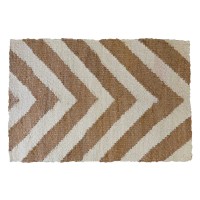 Jute-Teppich "ZickZack" - 80x120cm (Natur) von Gift Company