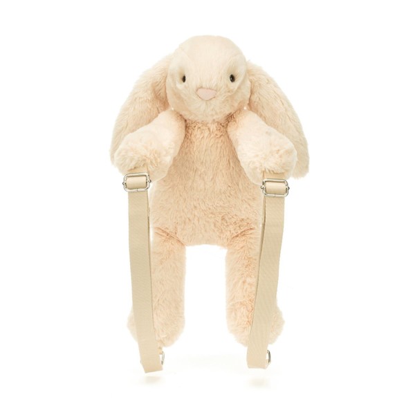 Jellycat Kuscheltier Rucksack "Smudge Rabbit" - 43 cm (Creme)