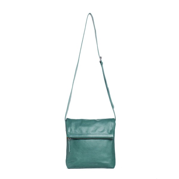 Sticks and Stones Tasche "Strasbourg" (Aqua) - Gewaschenes Rindsleder