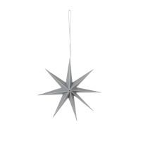 Deko-Stern aus Papier - 15 cm (Silber) von Broste Copenhagen