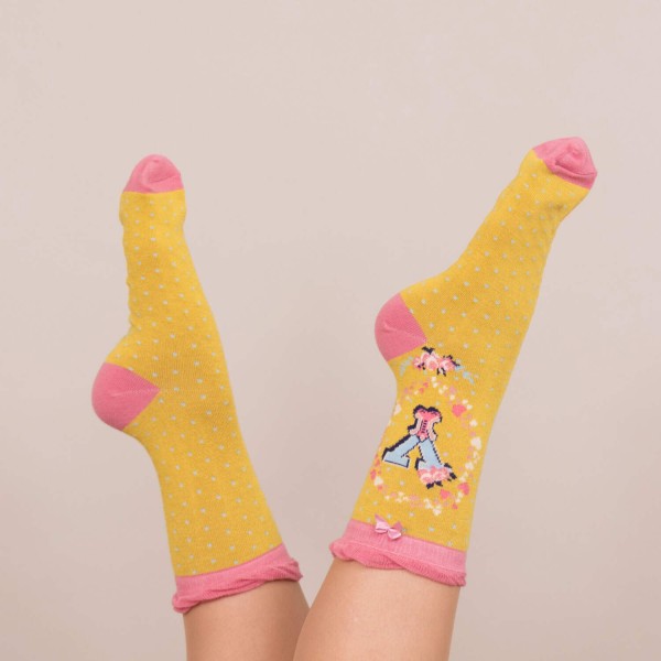 Powder Damen Socken "A-Z" - Buchstabe Y