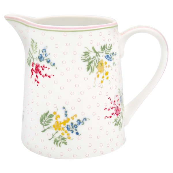 GreenGate Kleiner Krug "Mira" (White) - 0,5L