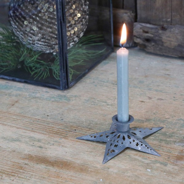 Ib Laursen Chic Antique Kerzenständer "Stern"