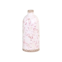 Vase "Cannes" - Klein mit Blumenmotiv von Chic Antique