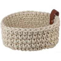 Häkelkorb - ø 20 cm (Beige) von ASA