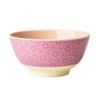 rice Melamin Schale "Marrakesh Print" - Medium (Pink)