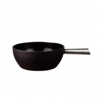 Stöckli Käsefonduecaquelon "Elegance", (Schwarz)