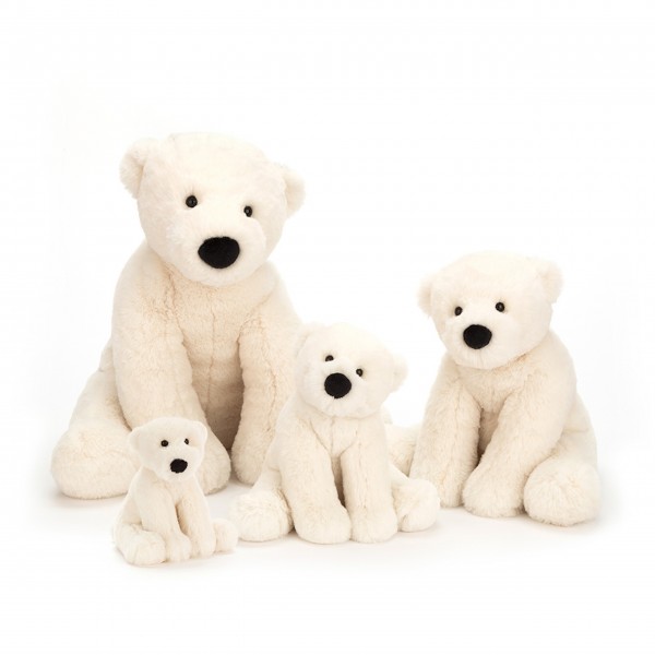Jellycat Kuscheltier Eisbär "Perry" - Groß (Weiß)