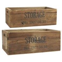 Ib Laursen Aufbewahrungskiste "STORAGE" 2er-Set