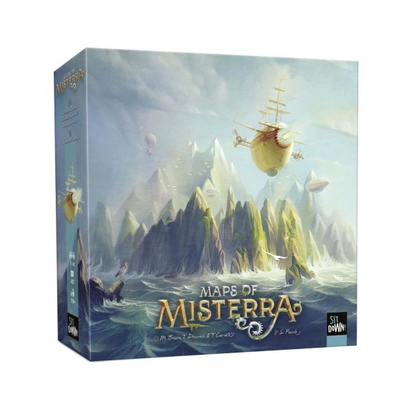 Gesellschaftsspiel "Maps of Misterra - DE" von SitDown