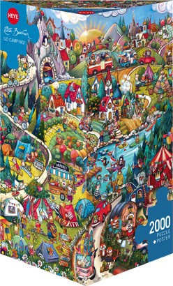 Puzzle "Go Camping!" - 2000 Teile von Heye