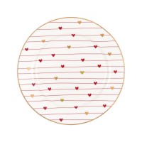 GreenGate Dessertteller "Grace" - 15 cm (Weiß)
