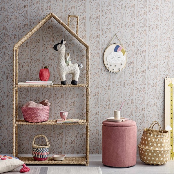 Bloomingville Kuscheltier "Lama" (Weiß)