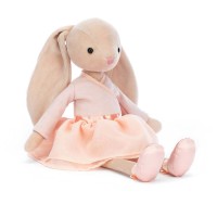 Jellycat Kuscheltier Hase "Lila Ballerina" - 32 cm (Beige)
