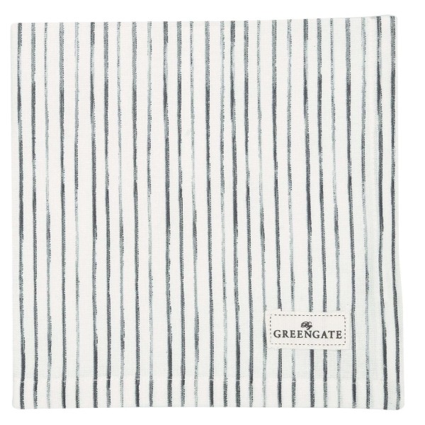 GreenGate Stoffserviette "Gritt" - 40x40 cm (White)