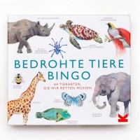 Gesellschaftsspiel "Bedrohte Tiere-Bingo" von Laurence King