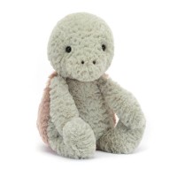 Jellycat Kuscheltier Schildkröte "Tumbletuft" - 20 cm (Grün/Braun)