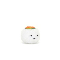 Jellycat Kuscheltier Sushi "Sassy Uramaki" (Weiß, Bunt)