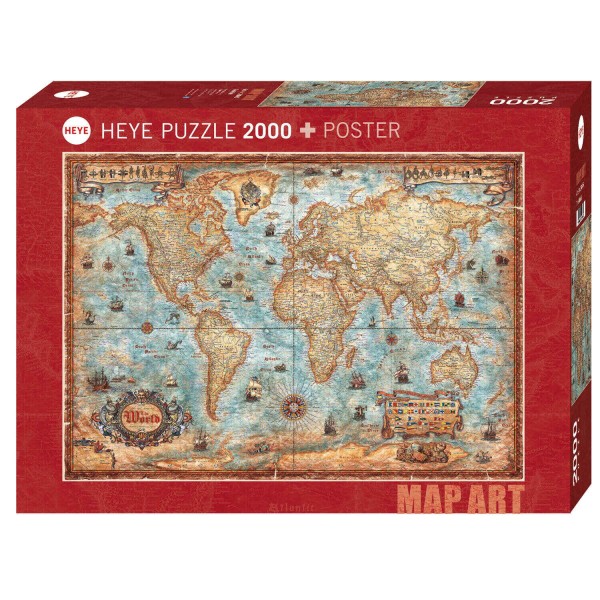 Puzzle "The World" von HEYE