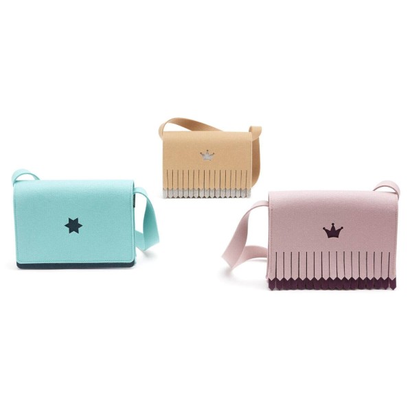 Kindertasche "Stern" (Karamell/Hellmeliert) von HEY-SIGN