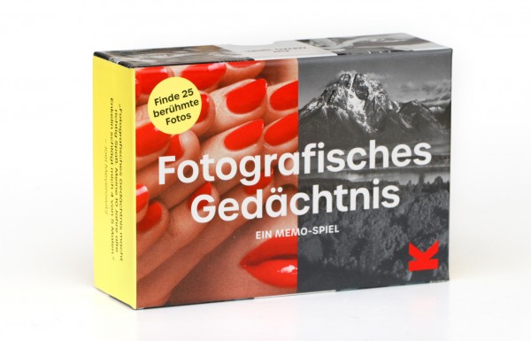 Gesellschaftsspiel Fotografisches Gedächtnis von Laurence King