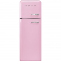 smeg Kühl-/Gefrierkombi "50's Retro Style" FAB30 (Cadillac Pink) Tür links