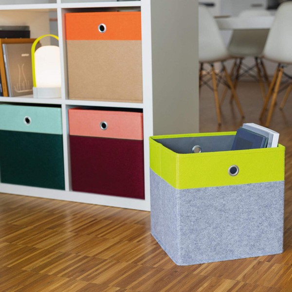 Faltbox "Fridolin" (Grün/Blau) von Remember
