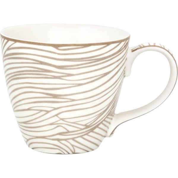 GreenGate Tasse "Wilja" - 10x9 cm (Beige)