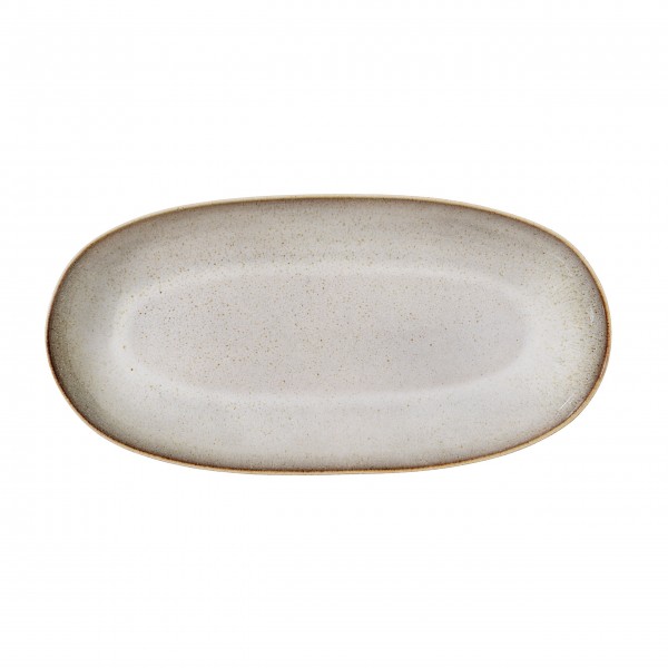 Bloomingville - Große Keramikplatte "Sandrine" (Grau)
