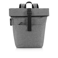 Reisenthel Rucksack/Rolltop Backpack "Twist Silver" (Grau)