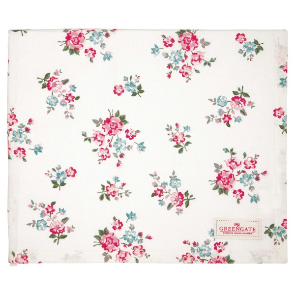 GreenGate Tischdecke "Sonia" - 150x150cm (White)