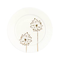 GreenGate Dessertteller "Laryn" - 15 cm (Grau)
