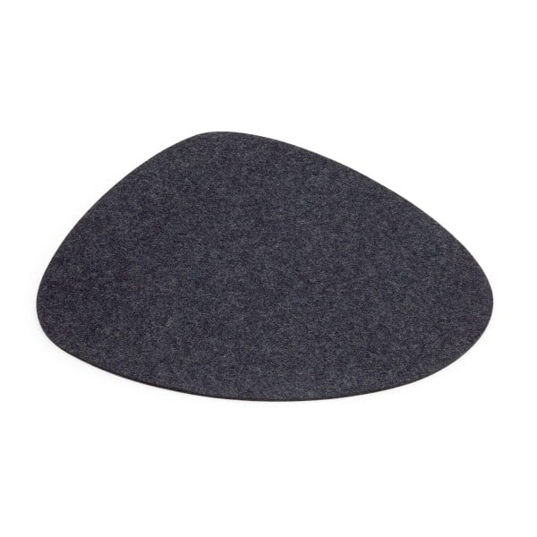 Filz-Tischset "Stone" - 44x38 cm (Dunkelgrau/Graphit) von HEY-SIGN