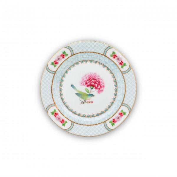 Pip Studio Teller "Blushing Birds" - Blume mit Vogel (Weiß)-26-51001199-1