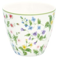GreenGate Latte Cup "Karolina" (White)