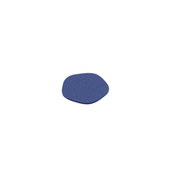 Filz-Untersetzer "Pebble" - 12 cm (Blau/Indigo) von HEY-SIGN