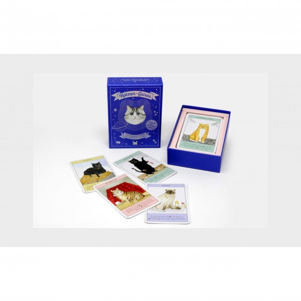 Kartenspiel "Katzen-Gurus" von Laurence King Kartenspiel "Katzen-Gurus" von Laurence King