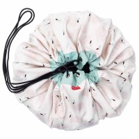 Aufräumsack/Spielmatte "Schwan" - ø 140 cm (Beige/Bunt) von Play&Go