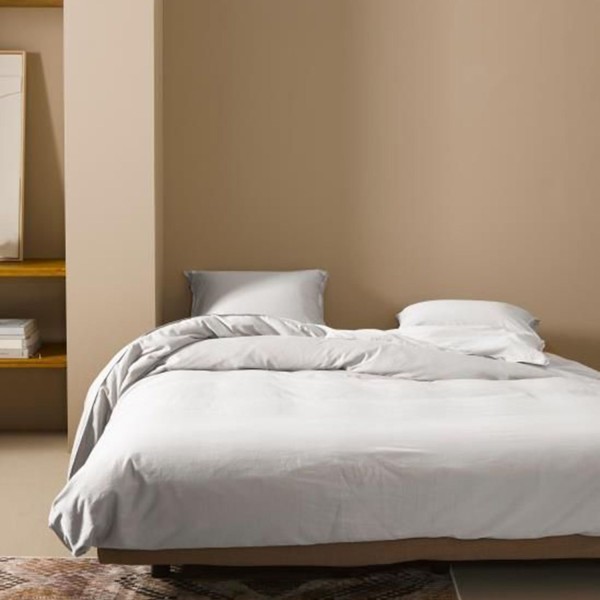 Bettwäsche-Set "Minte" - 135x200 cm & 80x80 cm (Grey) von Essenza