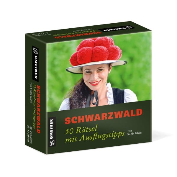 Gesellschaftsspiel "50 Schwarzwaldrätsel" von Gmeiner