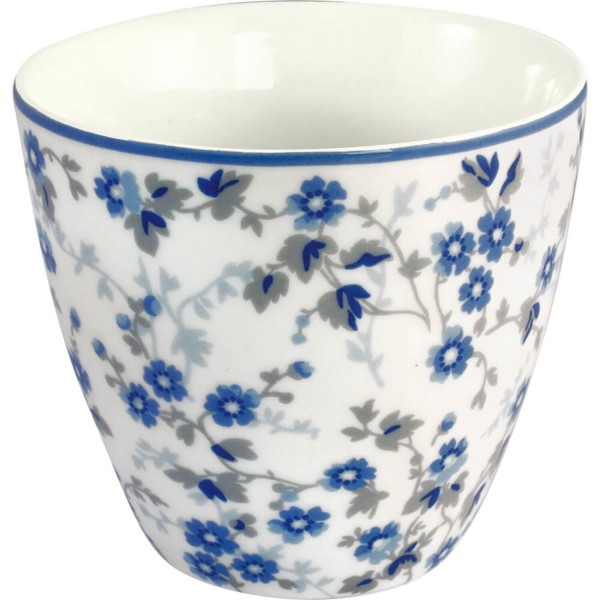 GreenGate Latte Cup "Monica" (Dusty Blue)