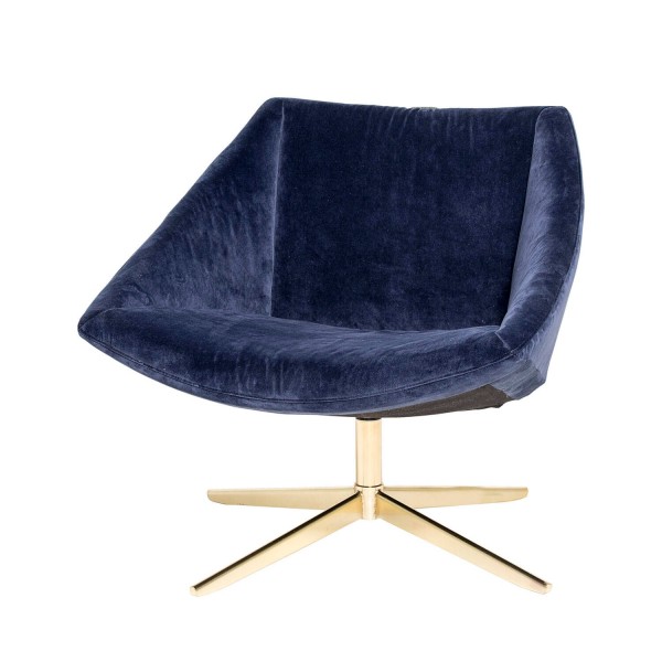 Bloomingville Lounge-Sessel "Elegant" (Blau)