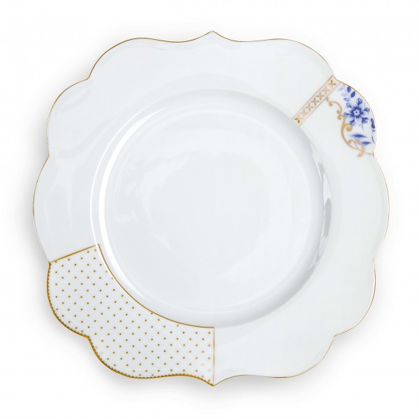Eleganter Porzellanteller aus der Pip Studio Royal Kollektion