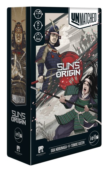 Card Game "Unmatched - Sun's Origin" english version IELLO