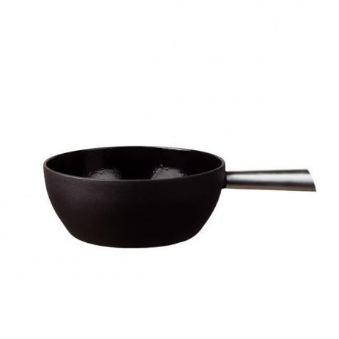 Stöckli Käsefonduecaquelon "Elegance", (Schwarz)