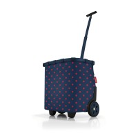 Reisenthel Einkaufstrolley/Carrycruiser "Mixed Dots Red" (Blau/Rot)
