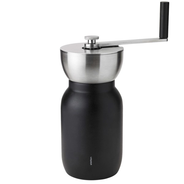 Stelton Kaffeemühle "Collar" (Schwarz/Silber)