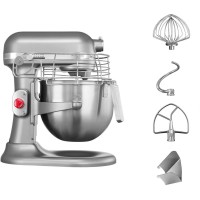 KitchenAid "Professional"  Küchenmaschine mit Schüsselheber (Silber) 6,9 L