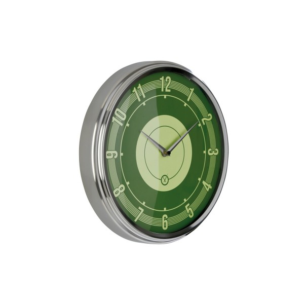Wanduhr "BONNEVILLE" (Grün) - Durchmesser 31,5cm von SOMPEX