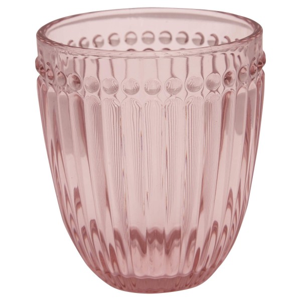 GreenGate Wasserglas "Alice" (Pale Pink)
